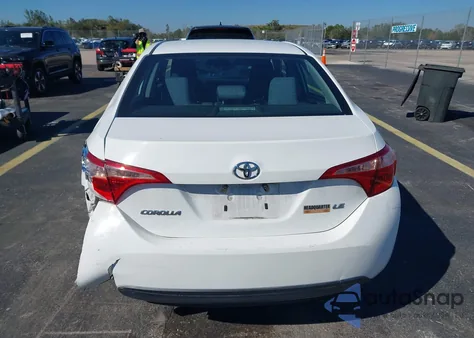 2019 Toyota Corolla Le from USA, damaged, VIN 2T1BURHE3KC151876